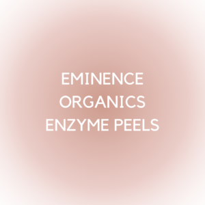eminence organics enzyme peel, in grand ledge mi with a licensed aesthetician