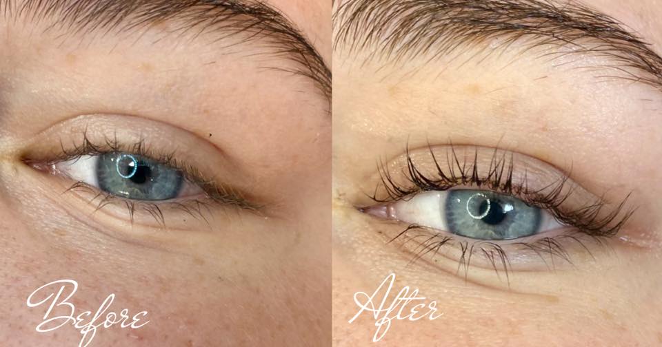 elleebana lash lift and tint in grand ledge, mi by kylie brooks licensed aesthetician